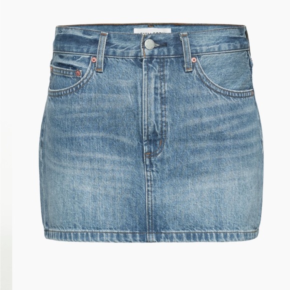 Aritzia The 90s Ricci Denim Skirt - Picture 2 of 4
